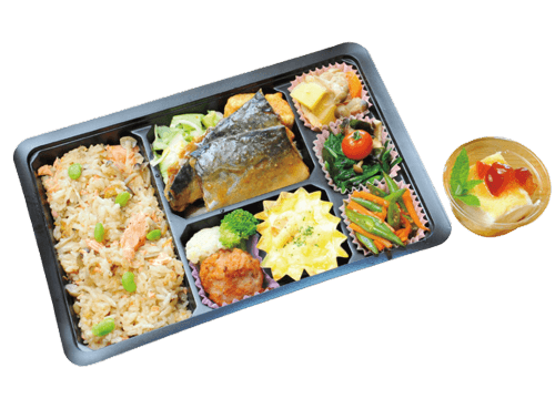 八戸沖サバの味噌煮弁当｜￥1,100-.